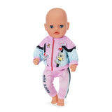 Baby born Jogging-Outfit rosa schwarz