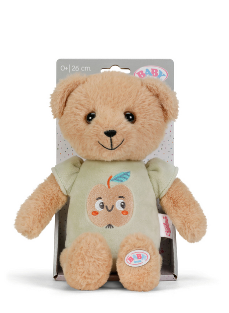 Baby Born für Babys Teddy, weicher Plüschbär von 26 cm mit Stoffkörper