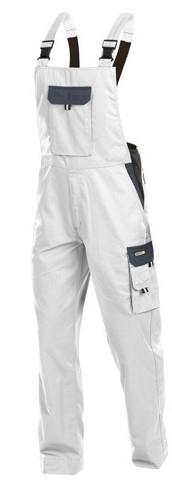 Dassy amerikanischer Overall Calais P K Weiß Grau 50