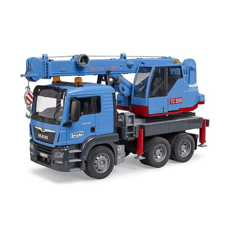 BRUDER Truck Man mit Tap Blue