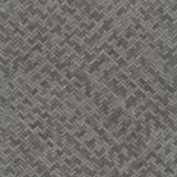 Nordwand Tapete Botanica Rattan Wickerwork schwarz und grau