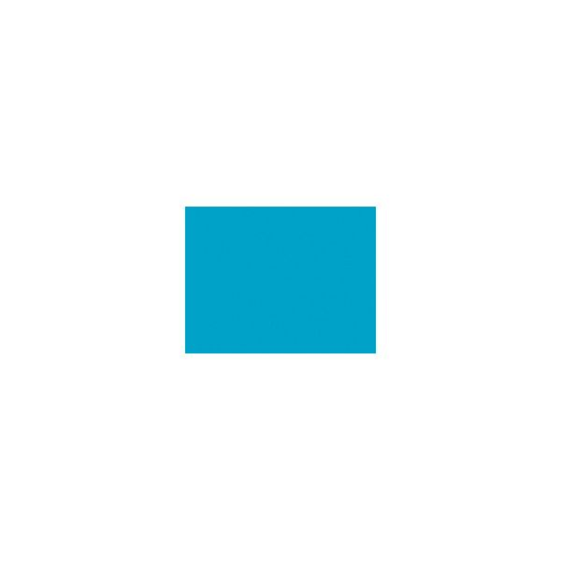 Folia fotokarton middenblauw 50x70cm 300gr pak a 25 vel