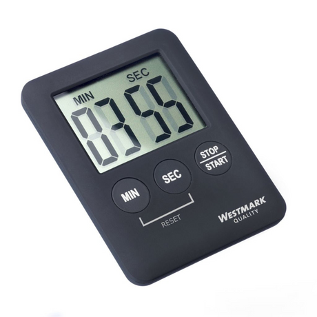 Westmark digitaler Küchentimer mit Magnet schwarz 7x5,3x0,8cm