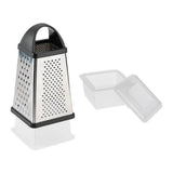 Westmark Reibe 13x13,6x25 cm Edelstahl schwarz