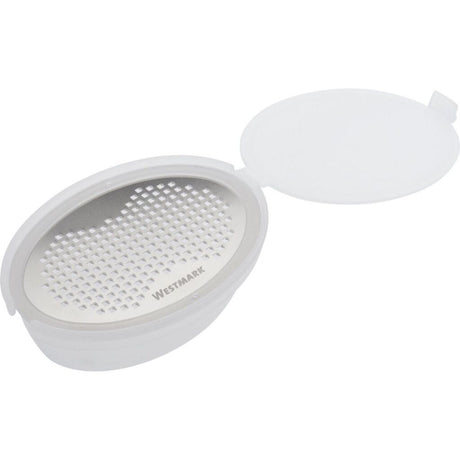 Westmark Muskatnussreibe mit Kunststoff-Edelstahlschale 96x67x31mm