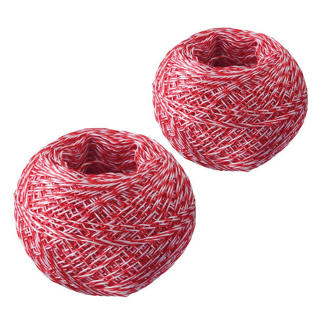 Westmark Rollseil 60 m 2 Stück rot weiß