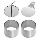 Westmark Lebensmittelschneider 7,5 cm 4-teilig aus Edelstahl