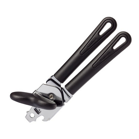 Westmark Dosenöffner sanfter schwarzer Küchenhelfer – Dosenöffner Stahl.
