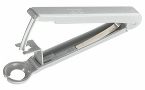 Westmark Kirschentkerner, Länge: 14 cm, Aluminium, Kernex, Silber, 40002260