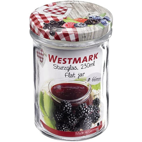 Westmark Glas Marmeladenglas 230 ml 6,6 cm