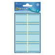 Avery AV-59374 Z-Design Gefrierschrank-Etiketten, 36 x 28 mm, 40 Stück, blau