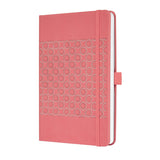Sigel Sigel SI-JN203 Notizbuch Jolie Impress A5 Hardcover liniert 'Lachsrosa'