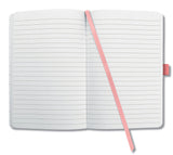 Sigel Sigel SI-JN203 Notizbuch Jolie Impress A5 Hardcover liniert 'Lachsrosa'