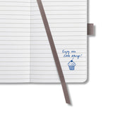 Sigel Sigel SI-JN505 Notizbuch Jolie Sense A5 Hardcover liniert braun