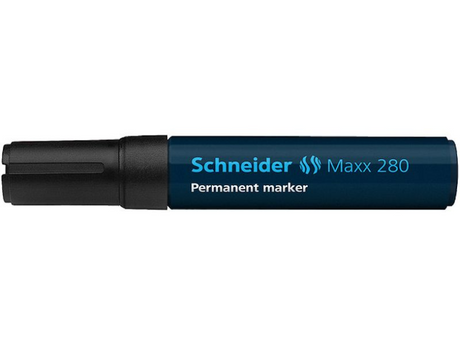 Schneider Marker Permanent 280 Meißel schwarz 5 Stk
