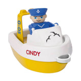 Big Waterplay Waterbaan Rotterdam mit Boot Abbildung 90x50x9 cm