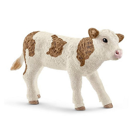 Schleich Bauernhofwelt - Geflecktes Rind - Kalb - 13802