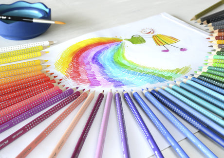 Faber-Castell Buntstifte – Farbgriff – Dose mit 24 Stück – fc-112423