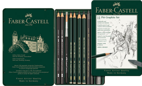 Faber Castell FC-112972 Graphit-Set Faber-Castell Pitt 11-teilig