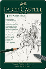 Faber Castell FC-112972 Graphit-Set Faber-Castell Pitt 11-teilig