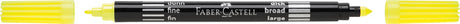 Faber Castell fc-151109 Filzstifte Duo Neonfarben im Etui 10 Stück