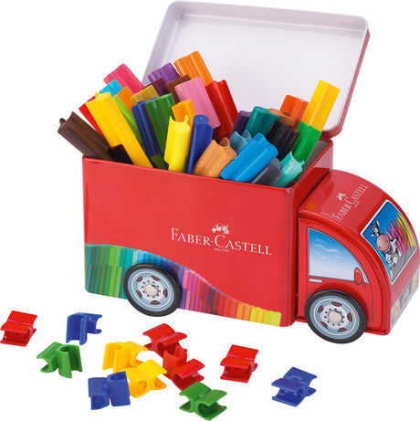 Faber-Castell Filzstifte – Stecker – Geschenkset LKW – FC-155533