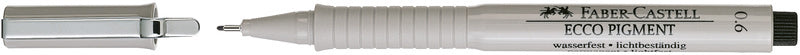 Faber Castell FC-166699 Zeichenstift Ecco Pigment 0,6 mm schwarz