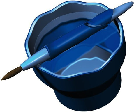 Faber Castell FC-181510 Wasserbecher Clic Go Blau