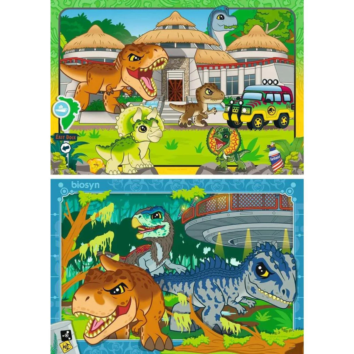 Ravensburger Jurassic World Explorers, 2x24st.