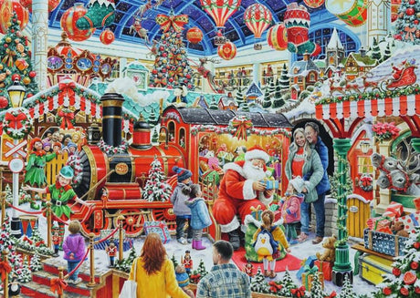 Ravensburger kerst no.29 stoomtrein 1000pcs