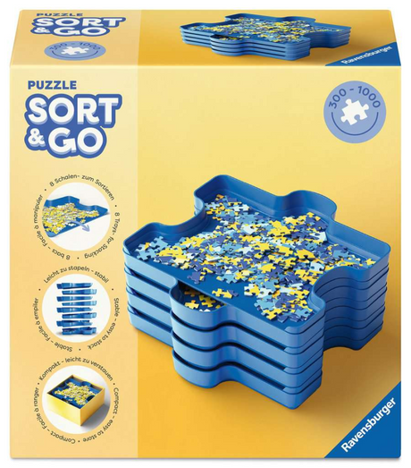 Ravensburger Puzzle Sort and Go - Puzzle-Sortierer - 8-tlg.