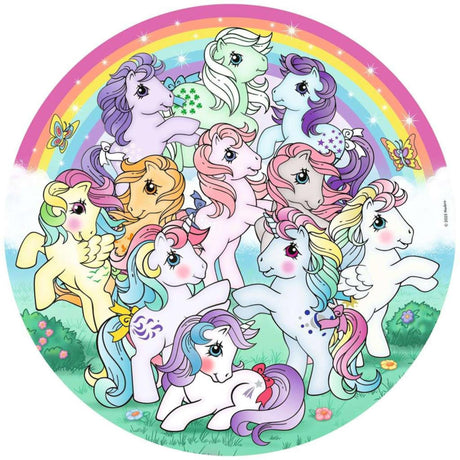 Ravensburger ronde puzzel my little pony - 500 stukjes