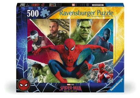 Ravensburger puzzel spider-man brand new day mov. - 500 stukjes