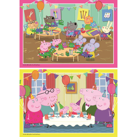 Ravensburger Jigsaw Puzzle Peppa Pig, 2x12 PCs.