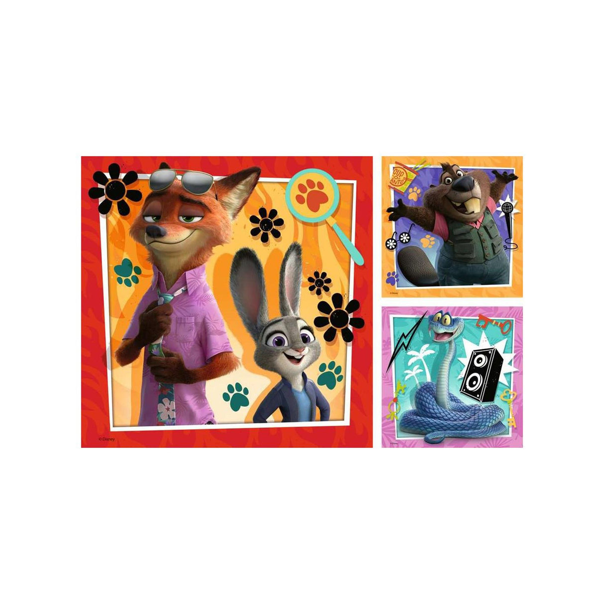 Ravensburger Puzzle Zootopia 2 3x49tlg