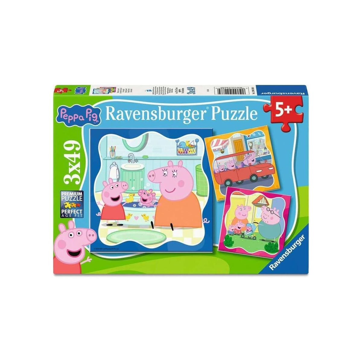 Ravensburger – Familie zuerst! – Kinderpuzzle – 3 x 49 Teile