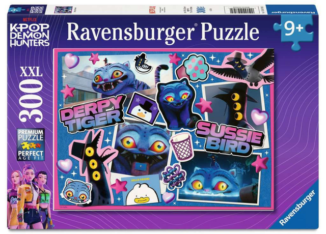 K-Pop Ravensburger Puzzle Kpop Dämonenjäger-Puzzle – 300 Teile xxl