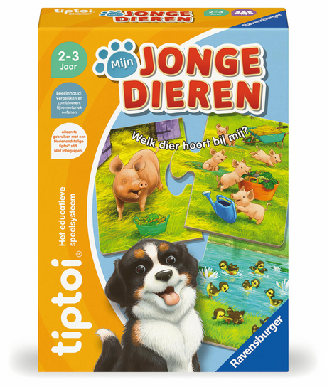 Ravensburger tiptoi meine Jungtiere - interaktives Spiel für 1-4 Jahre -