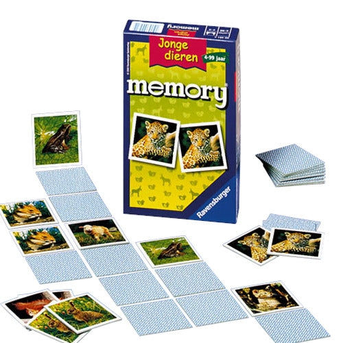 Ravensburger Spielmemory Jungtiere Pocket