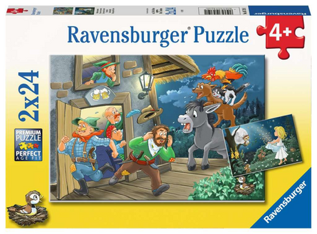 Ravensburger Puzzle Märchen - Puzzle - 2x24 Teile