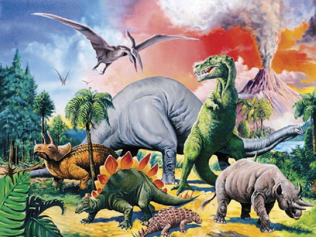 Ravensburger unter den Dinosauriern – XXL-Puzzle 100 Teile