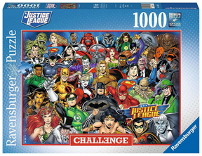 Ravensburger Puzzle DC Comics – Puzzle – Herausforderung mit 1000 Teilen