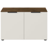 Germania Germania Schuhbank GW-Kalifornien 40x75x48 cm Kaschmir Walnussfarbe