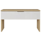 Germania Germania schoenenbank GW-Avino 38x92x51 cm Navarra Eiche und Weiß