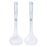 Leifheit 3196 Salatbesteck transparent 2-teilig
