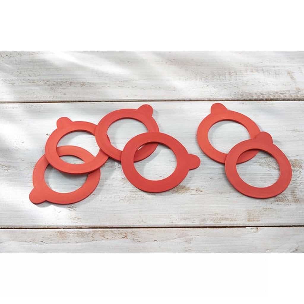Leifheit 3215 Gummi-Einkochringe 52x80 mm 6 Stück