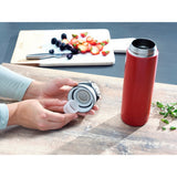 Leifheit 3273 Flip Isolierbecher 600 ml rot