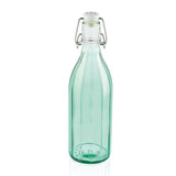 Leifheit 36322 Facettenglasflasche 0,5l transparent grün