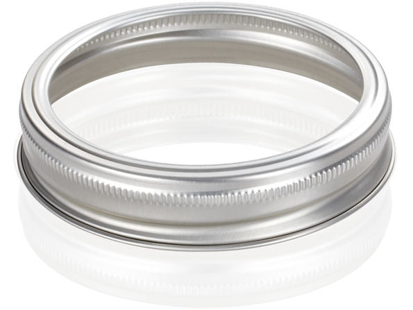 Leifheit 36401 Schraubringe für Einmachgläser aus Glas, 10 Stück