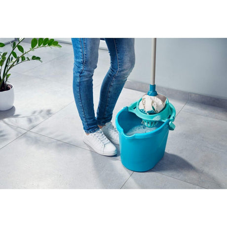 Leifheit Power Mop 3in1 - Komplettsystem - Wischmopp - Eimer mit Presse